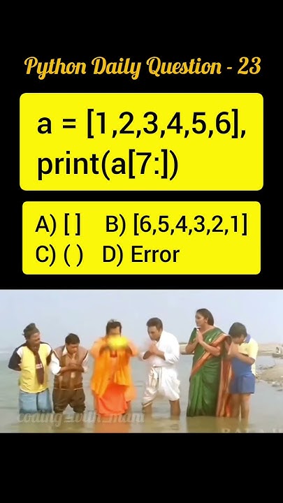 Python Daily Question -23 #python #code #viral #youtubeshorts #shorts # ...