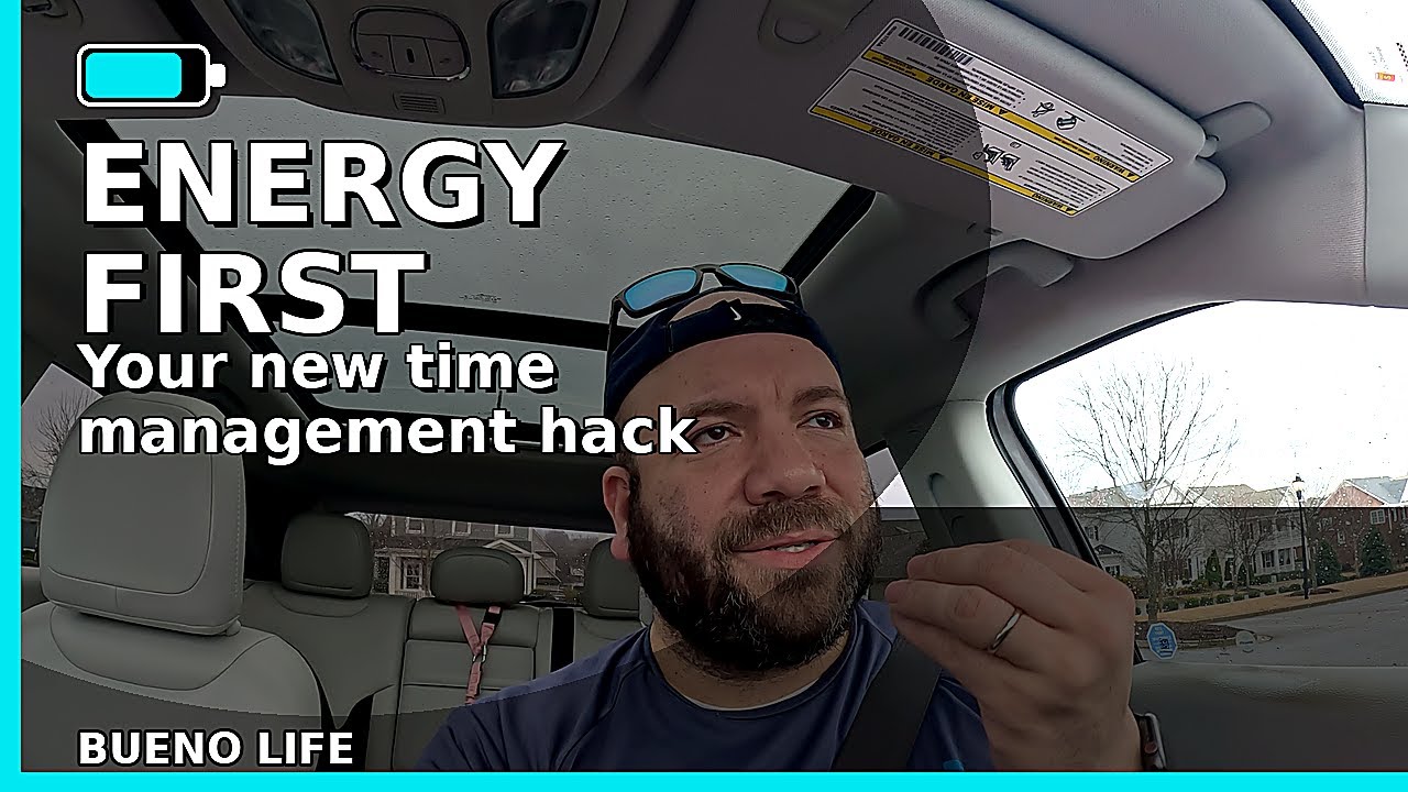 Time management isn’t your problem—energy management is. ⚡️