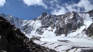 Mountaineering in Ala Archa, Tien-Shan mountains, Kyrgyzstan