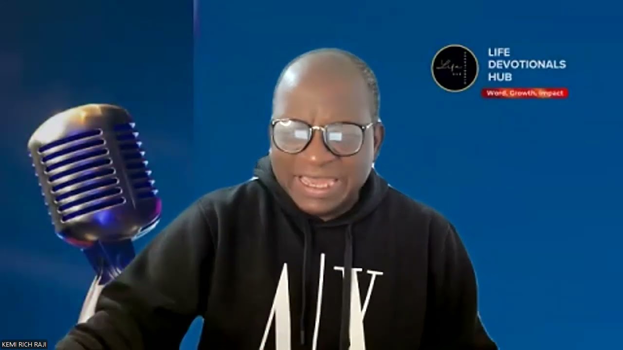 SPENDING QUALITY TIME WITH GOD @ LIFE Devotionals with Pastor Kemi-Rich Raji