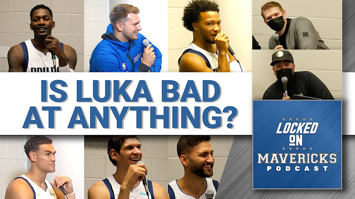 Is there Anything Luka Doncic is not good at? | Locked On Dallas Mavericks Media Day Interviews