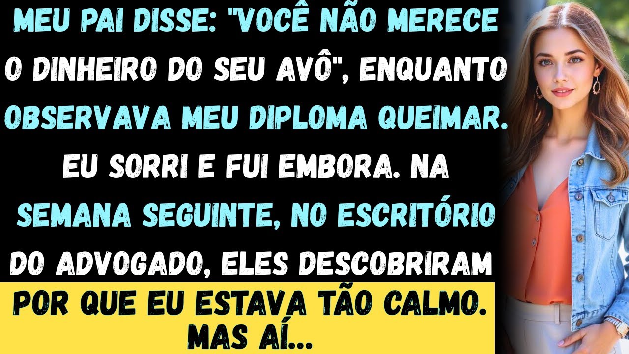 Durante minha festa de formatura, meus pais me disseram para entregar minha herança. Eu recusei meu