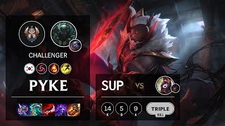 Pyke Support vs Lulu - KR Challenger Patch 11.10