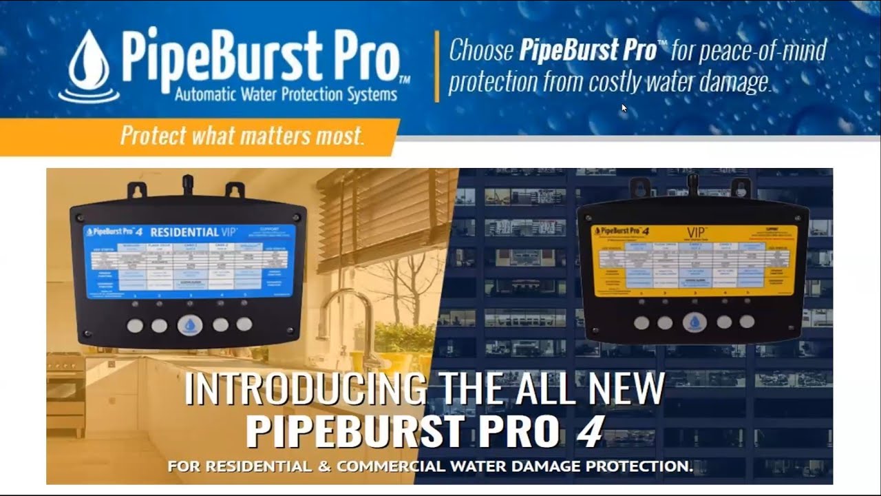 Housing Advisory Committee Webinar - Pipe Burst Pro