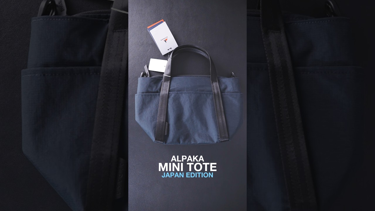 Alpaka Mini Tote Japan Edition // Fast Pace Setup // Only in Japan 