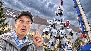 Live: Gundam Unicorn Dismanteling in Odaiba