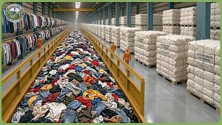 Inside World’s Largest Textile Waste Recycling Factory – 92 Million Tons Turned Into Clothes
