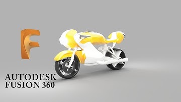 Speed Run Design of Cafe Racer in Autodesk Fusion 360 Part 2 of 4