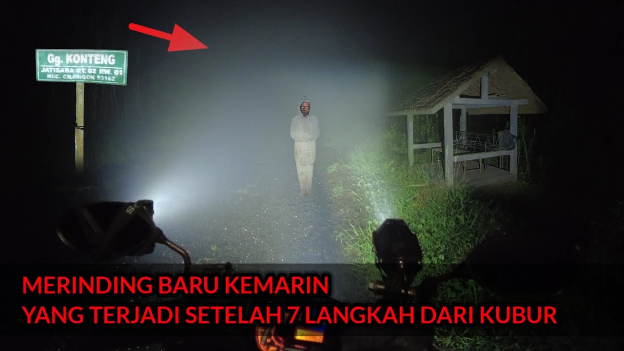 MERINDING KAGET LANGSUNG PUTAR BALIK DAN KE RUMAH KOSONG ADA YANG MASUK SUMUR!