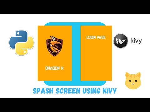 Splash Screen using kivy, python