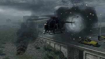 THROWING KNIFE DESTROYS AH-6!! - natjungies - Modern Warfare 3