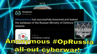 Anonymous Hacks Russian Government In Support Of Ukraine