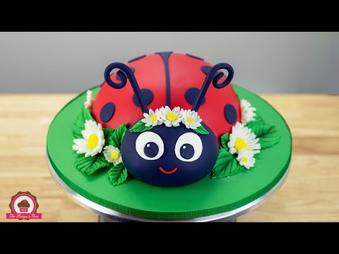 Easy Ladybug Cake Tutorial (Bowl method no cake pan required)