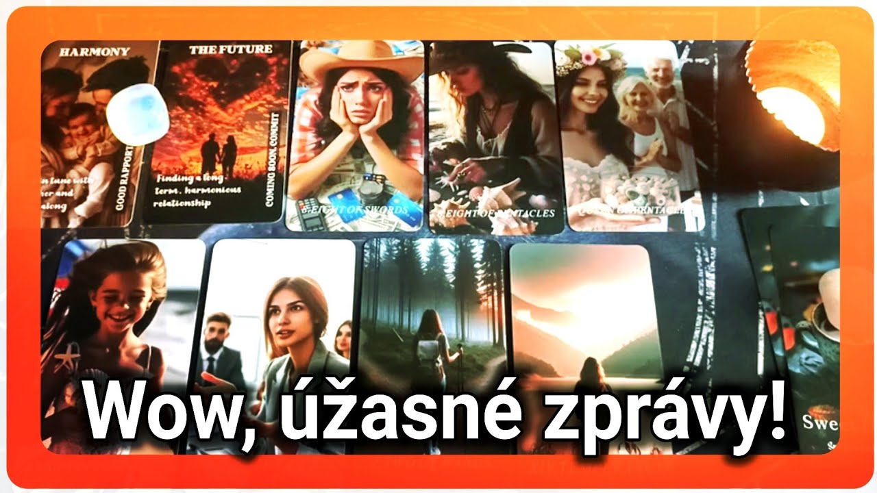Wow - Blíží se něco úžasného!🔮🌈💌Tarot výklad karet.    #laska #vykladkaret #vyklakariet
