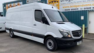 2016 Euro 6 Mercedes Sprinter 314 LWB Walkaround - LP66LXZ