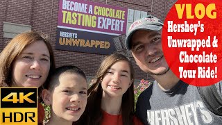 Hersheys Chocolate World Tour & Unwrapped a chocolate tasting journey [4K HDR Vlog] July 2021