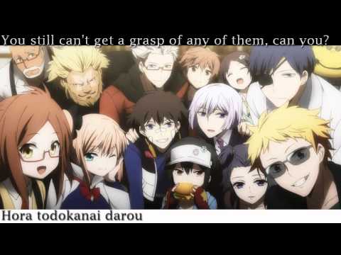 Re:Hamatora Op Full - Sen No Tsubasa Lyrics