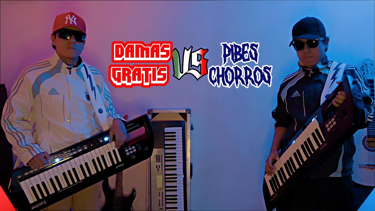 Batalla de Teclados #2 - Dama$ Grati$ Vs Pibes Chorros