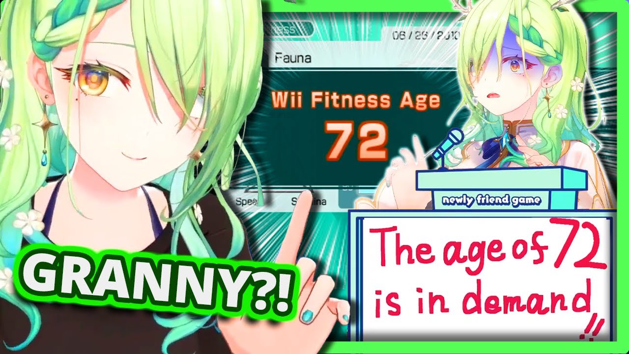 Fauna Absolutely LOST IT After Wii Sports Determined Her Age