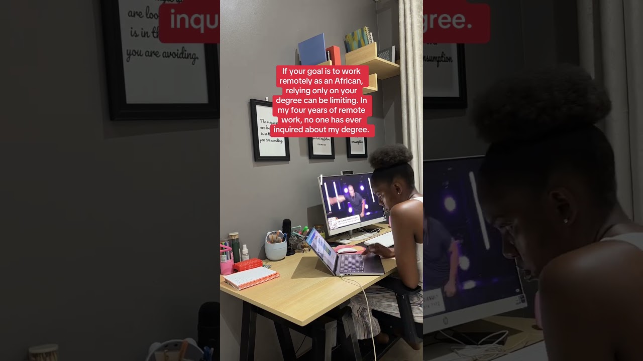 Skills over degrees for me any day, any time🙌🏾 