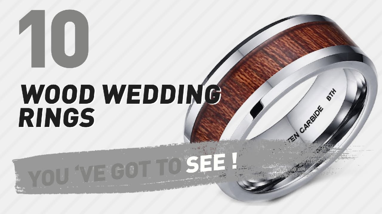 Wood Wedding Rings Top 10 Collection // UK New & Popular 2017