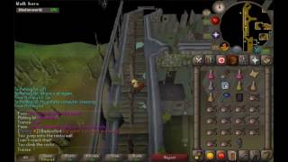 Runescape 2007 - Wave on the Northern Wall of Castle Drakan