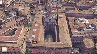 Santivo Alla Sapienza Ou Igreja De Santo Ivo Em La Sapienza (Roma/ Itália)
