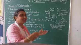 Class XI ch 5 ( Introduction to problem solving) part 1