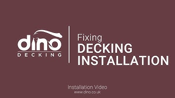 How to Install Composite Decking with Hidden Fastener Fixings​