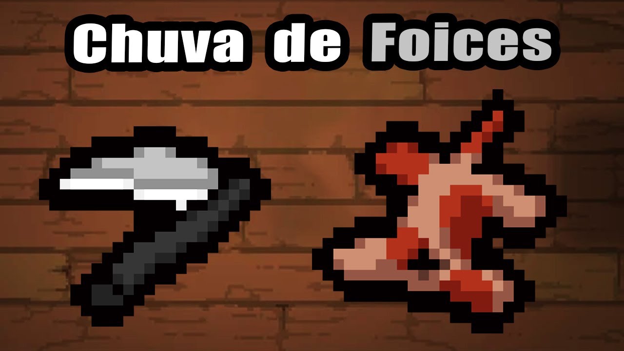 A Build da Chuva de Foices - The Binding of Isaac Repentance+Beta