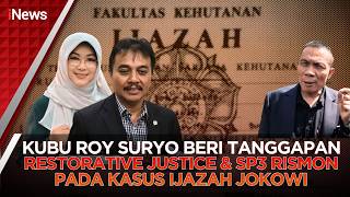 🔴[LIVE] Tanggapan Kubu Roy Suryo Soal Restorative Justice & SP3 Rismon, Kasus Ijazah Jokowi (16/04)