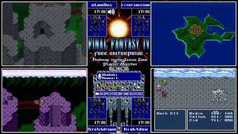 Final Fantasy IV Free Enterprise League Finals – Top 4 + Finale (10/20/18)
