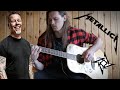 Metallica - Master of Puppets (interlude part) || acoustic guitar cover || free tab ||