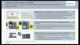 Вебинар: S7-1500 software controller
