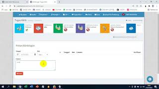 INPUT PROSES BIMBINGAN TUGAS AKHIR DI SIAKAD MAHASISWA
