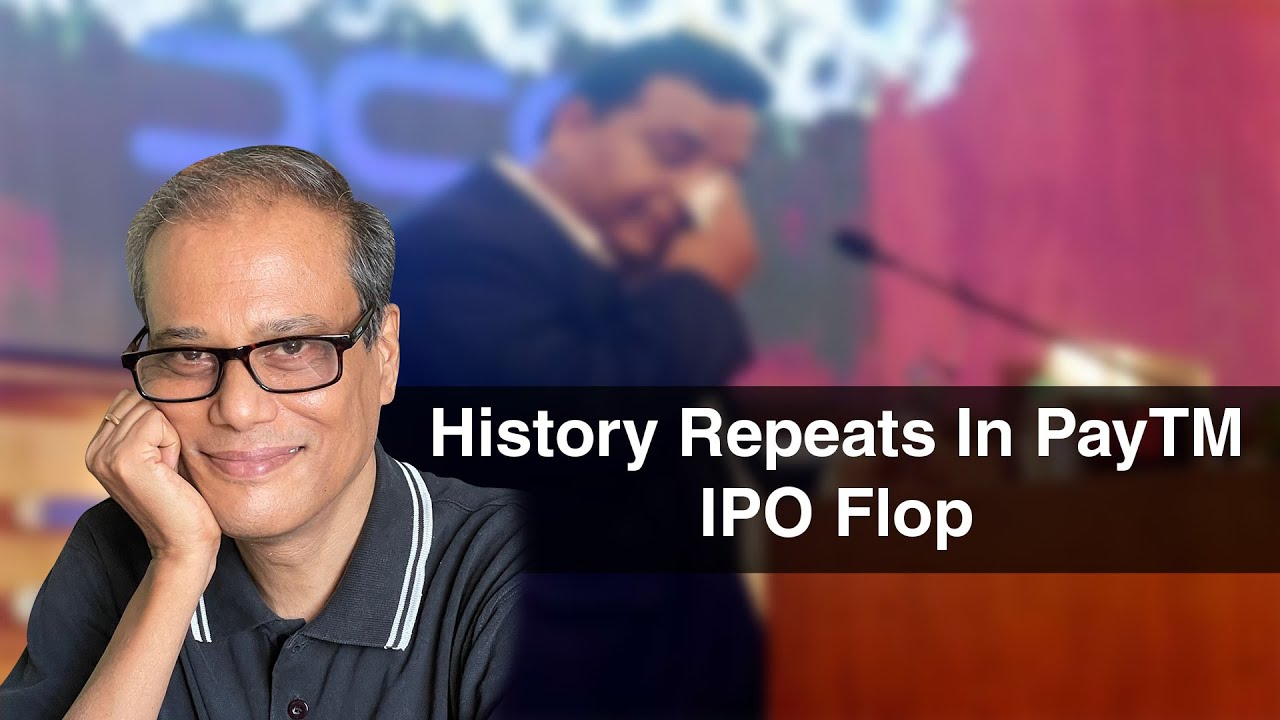 History Repeats In PayTM IPO Flop