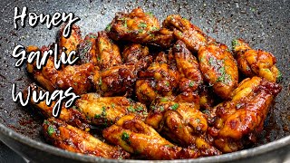 Delicious Honey Garlic Wings