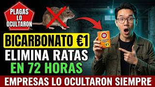 Bicarbonato €1 Elimina Ratas y Plagas al Instante — Empresas Lo Ocultaron Siempre