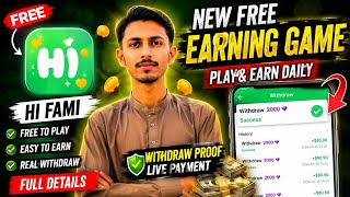 Hi Fami App Real or Fake  | Real Payment Proof | Free Earning Game 2026