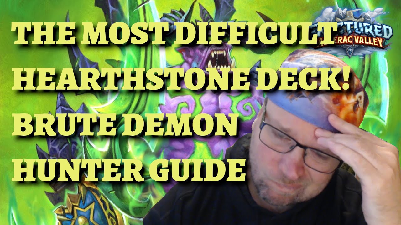 Brute Quest Demon Hunter deck guide and gameplay (Hearthstone Fractured in Alterac Valley)