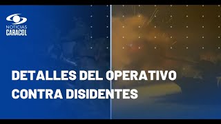 ¿Por qué se usó artillería liviana en operativo contra disidencias de las FARC en Cauca?
