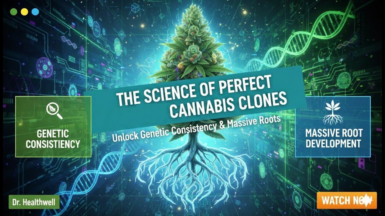 The Science of Perfect Cannabis Clones: Unlock Genetic Consistency & Massive Roots
