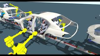 E3D with ICT (LSM) on Automotive BIW (Body-In-White) (Bodyshop)