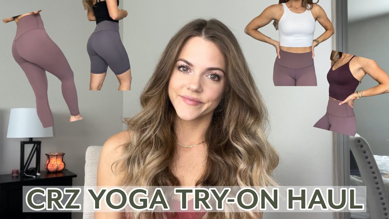 CRZ Yoga Haul & Try-On May 2022 | Lululemon Dupes