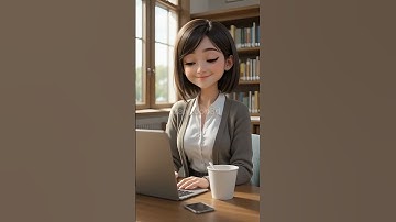 "Study Sessions Never Looked This Cute 📚✨ | 3D Animation"