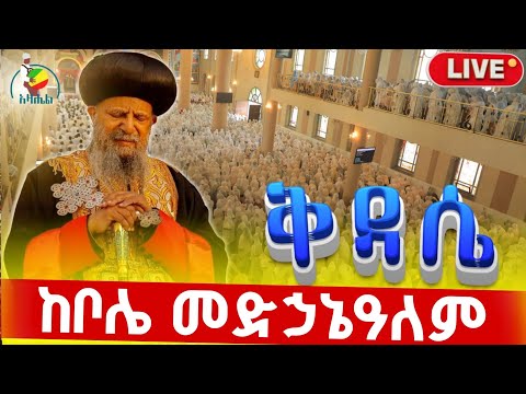 Live ሥርዓተ ቅዳሴ ቀጥታ ከቦሌ መድኃኔዓለም ካቴድራል