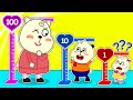 Bearee wants to be taller  funny stories for kids  bearee channel
