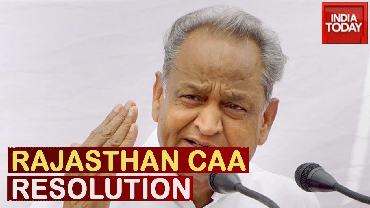Rajasthan Govt Likely To Pass Resolution Against CAA In Assembly Tomorrow