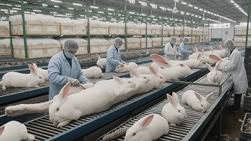 Inside the Rabbit Fur Factory: How Real Fur Is Processed Step by Step