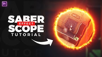 How To Add SABER SCOPE EFFECT On Your Valorant Montage / Easy Saber Effect / Premiere Pro Tutorial